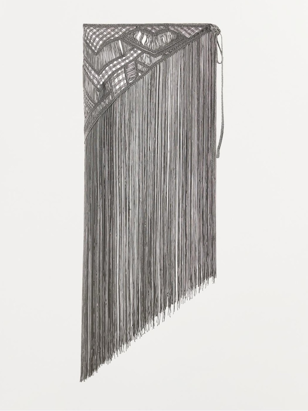 Zara Metallic Crochet Sarong
